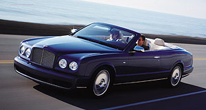 Bentley's Azure struts into Melbourne
