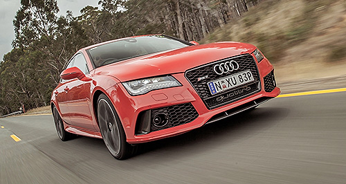 Driven: Fiery RS7 heads Audi sports quinella