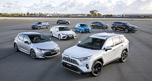 Toyota hybrid sales accelerating