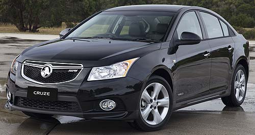 Holden happy for Cruze to outsell Commodore