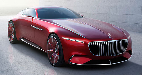 Mercedes-Maybach 6 images sneak out