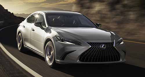 Lexus reveals mid-life update for ES sedan