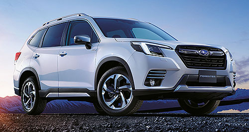 Subaru reveals facelifted Forester pricing