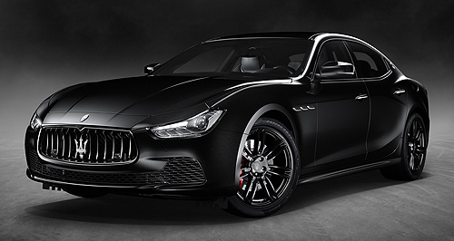 New York show: Maserati blacks out in the Big Apple