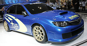 Sydney show: Subaru's imprezive racer
