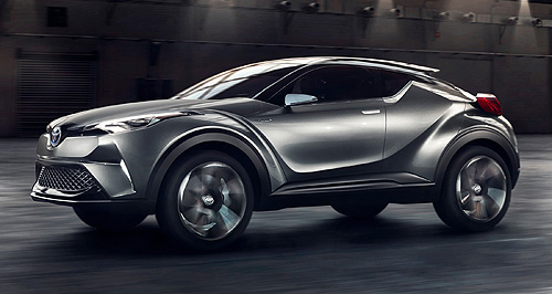 Toyota's 'hand up high' for C-HR