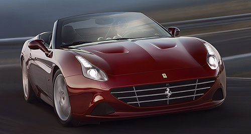 Australian buyers influenced Ferrari California T HS