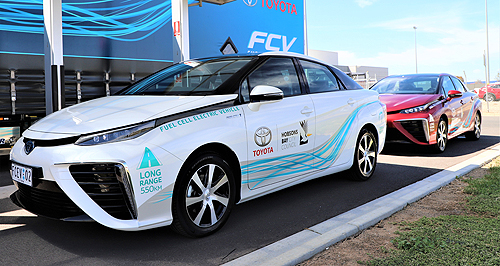 Toyota begins Mirai FCEV trial