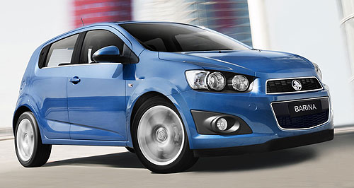AIMS: Holden gives Barina some muscle