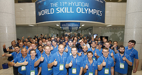 Hyundai technician second in global competition