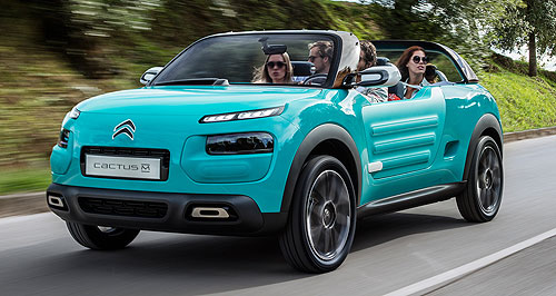 Frankfurt show: Citroen goes camping with Cactus M