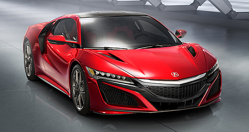 Detroit show: Honda’s unveils production NSX