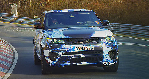 Range Rover Sport SVR to roar at Goodwood