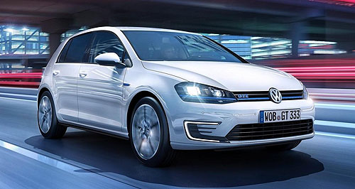Geneva show: Volkswagen electrifies the hot hatch