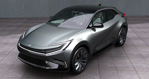 Toyota debuts bZ Compact SUV concept in LA