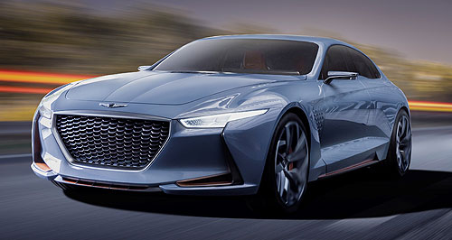New York show: Genesis concept previews all-new G70