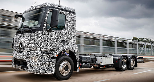 Mercedes reveals electric truck