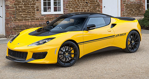 Lotus releases lighter, faster Evora Sport