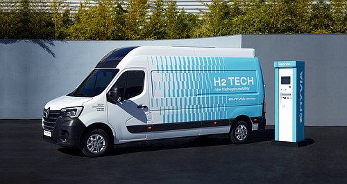 Renault outs hydrogen Master van