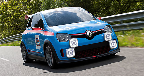 Renault Twin’Run concept arrives in street-race
