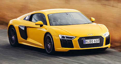 Audi R8 to lift brand higher