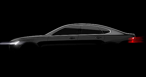 Detroit show: Volvo previews S90