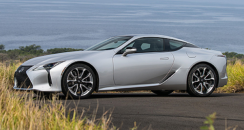 Lexus lobs updated LC from $194,747