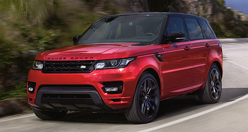 New York show: Range Rover amps Sport with HST
