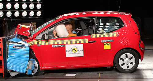 Five safety stars for VW Up