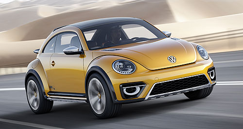 Detroit show: VW takes to the beach with Beetle Dune