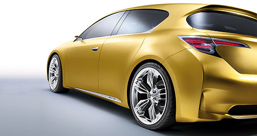 First look: Lexus unveils compact hybrid