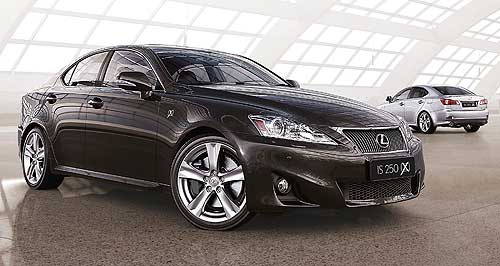 Lexus marks time with IS ‘X’ editions