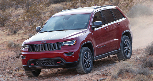 Jeep updates Grand Cherokee large SUV range