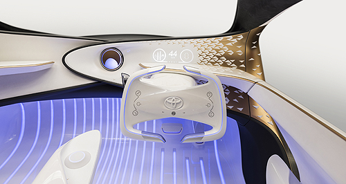 EV, autonomous tech to open up Toyota interior design