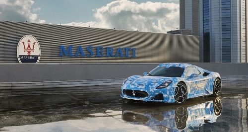 Maserati teases MC20 convertible