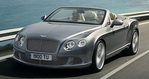 Frankfurt show: Bentley previews Conti GTC convertible