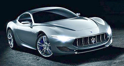 Geneva show: Maserati’s Alfieri breaks cover