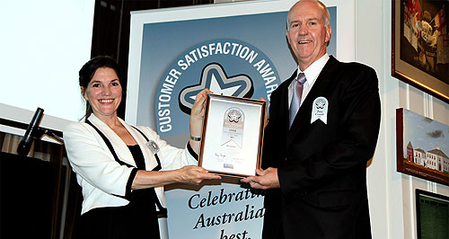 Lexus Australia wins top customer satisfaction award