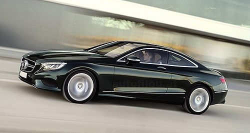 Geneva show: Mercedes S-Class coupe leaks out
