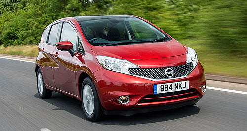 Nissan Note back on notice for Oz