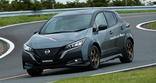 Nissan previews next Leaf with twin motors, AWD