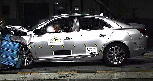 Chevrolet Malibu aces crash tests