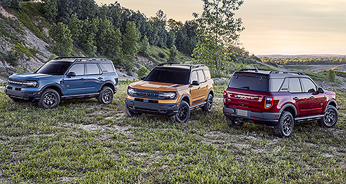 Ford complements Bronco with smaller Bronco Sport