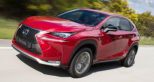 Driven: Lexus NX bolts from the starting gates