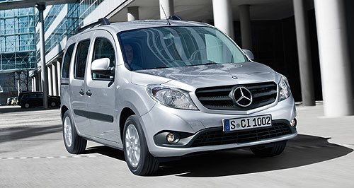 Mercedes-Benz Citan van on the radar for Aus