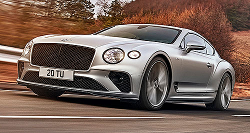 Bentley ups the ante with new Continental GT Speed