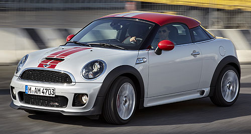 Mini whips covers off new Coupe