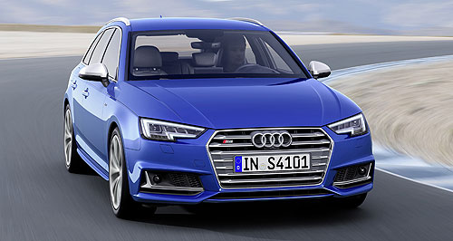 Geneva show: Audi uncovers S4 Avant