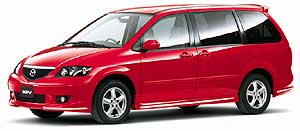 MPV features new Mazda look