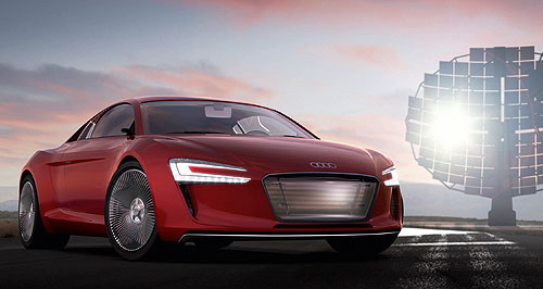Frankfurt show: Audi reveals quad-motor super EV